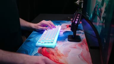 Cherry Xtrfy K5V2 tangentbord för gaming (vitt)