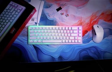 Cherry Xtrfy K5V2 tangentbord för gaming (vitt)