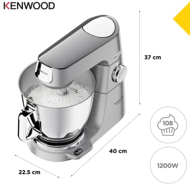 Kenwood Titanium Chef Baker XL köksmaskin KVL85.704SI