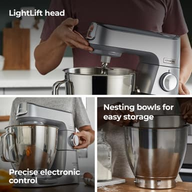 Kenwood Titanium Chef Baker XL köksmaskin KVL85.704SI