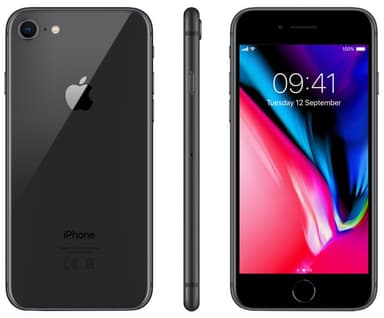 iPhone 8 64GB (rymdgrå)