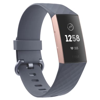 Fitbit Charge 3 aktivitetsarmband (blå grön/rosa guld alu) Fitbit Charge 3 aktivitetsarmband (blå grön/rosa guld alu)