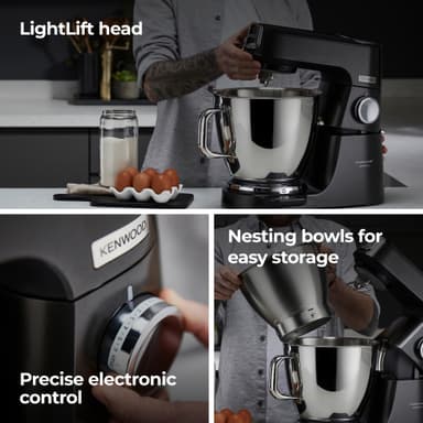Kenwood Titanium Chef Baker XL köksmaskin KVL85.004BK