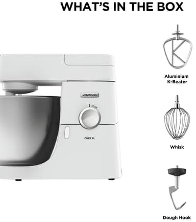 Kenwood Chef XL köksmaskin KVL4100W (vit)