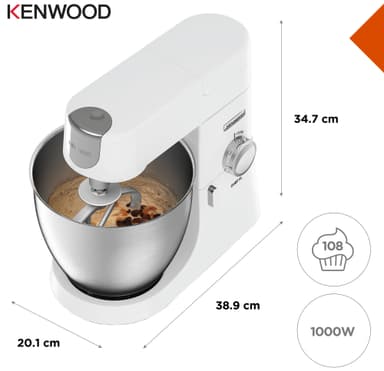 Kenwood Chef XL köksmaskin KVL4100W (vit)