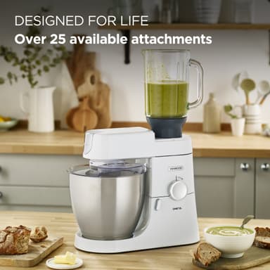 Kenwood Chef XL köksmaskin KVL4100W (vit)