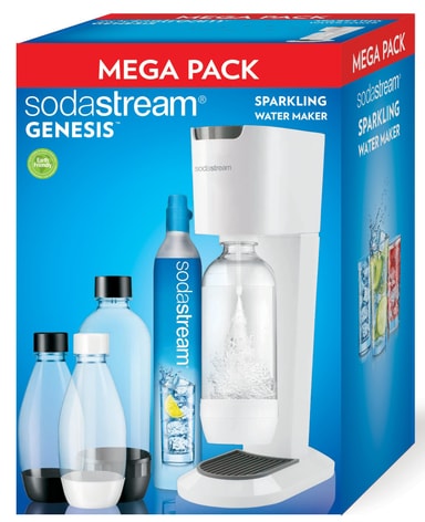 SodaStream Genesis Megapack (vit) Elgiganten