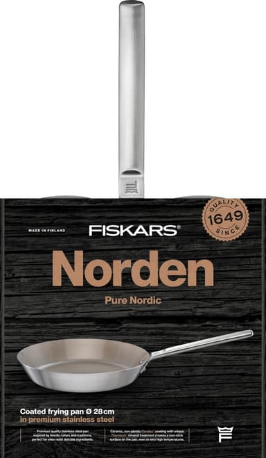 Fiskars Norden - stekpanna, 28 cm.