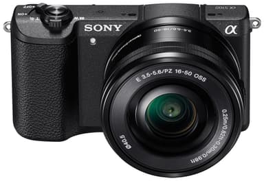 Sony Alpha A5100 Systemkamera + 16-50 mm (svart)