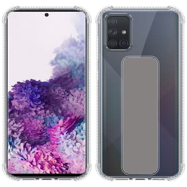 Samsung Galaxy A71 4G Skal Fodral Case (Grå)