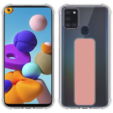 Samsung Galaxy A21s Skal Fodral Case (Rosa)