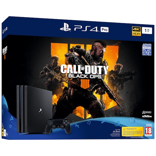 PlayStation 4 Pro 1 TB + Call of Duty: Black Ops 4 bundle