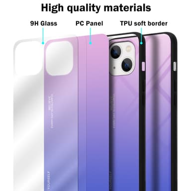 iPhone 14 Skal Fodral Case (Svart)
