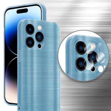 iPhone 14 PRO Skal Fodral Case (Turkos)