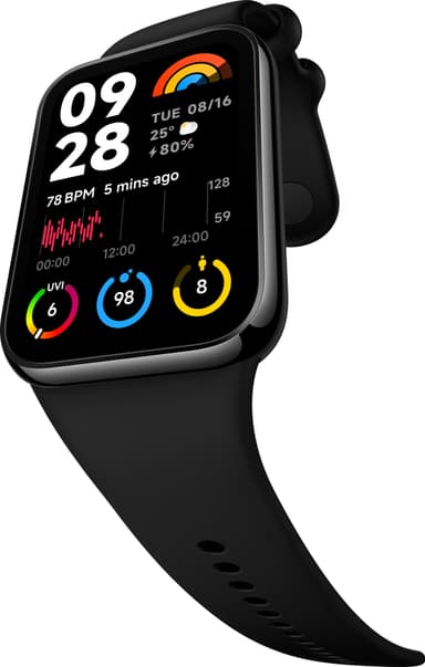 Xiaomi Smart Band 8 Pro aktivitetsmätare (svart)