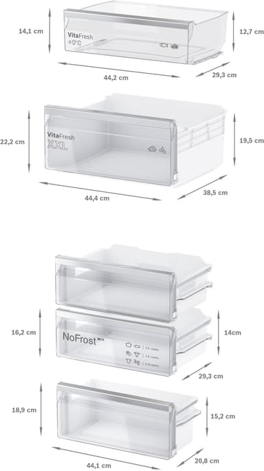 Bosch Serie 6 Kyl/Frys KIN86SDD0 (integrerad)