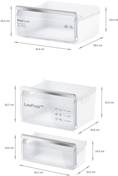 Bosch serie 4 kombinerad kyl/frys KIV87SFE0 (integrerad)