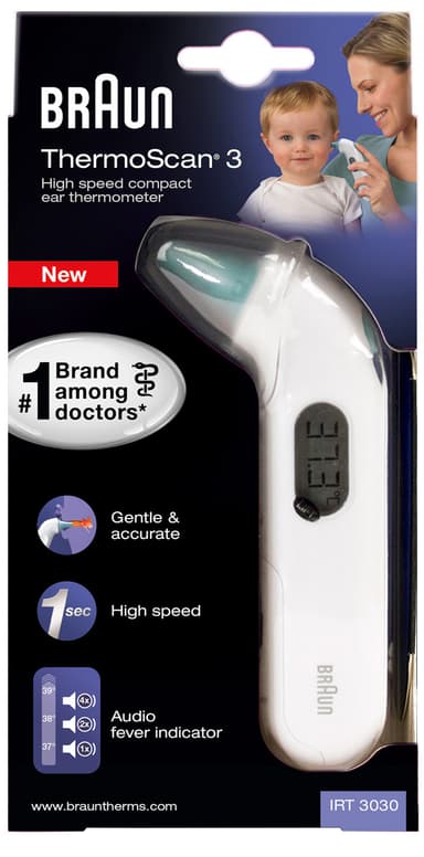 Braun örontermometer IRT3030WE