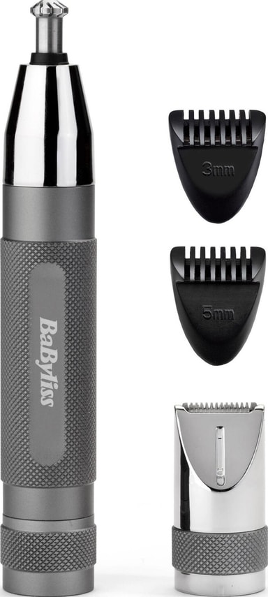 BaByliss SuperX Metal Nose, Ear and Eyebrow Trimmer E116E Elgiganten