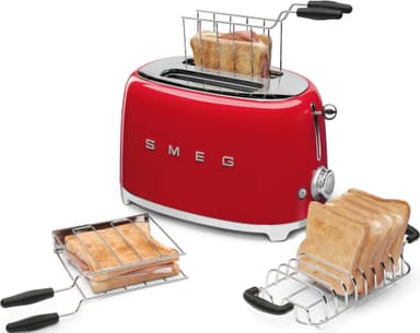 SMEG, brödvärmare TSBW01 2 skivor stål