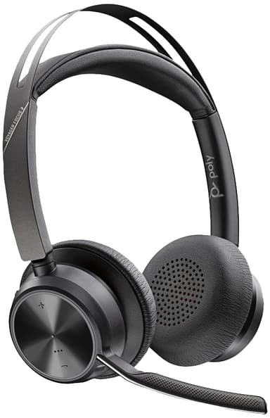 HP Poly Voyager Focus 2-M MS Teams headset USB-C med laddningsstativ