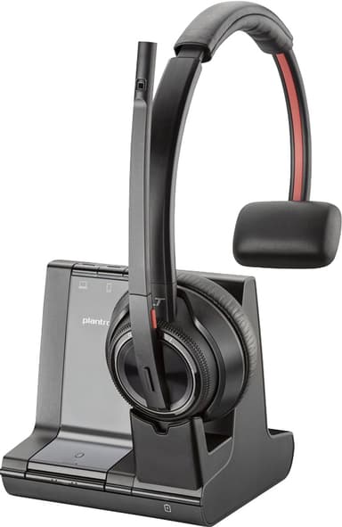 HP Poly Savi 8210-M headset med bas