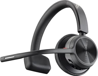 HP Poly Voyager 4310 UC headset USB-A med laddningsstativ