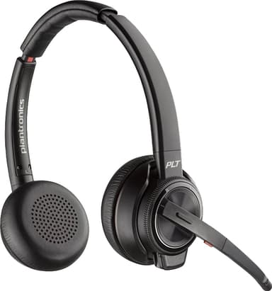 HP Poly Savi 8220-M headset med bas