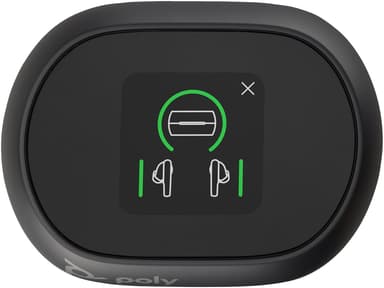HP Poly Voyager Free 60+ UC-hörlurar USB-C (svart)