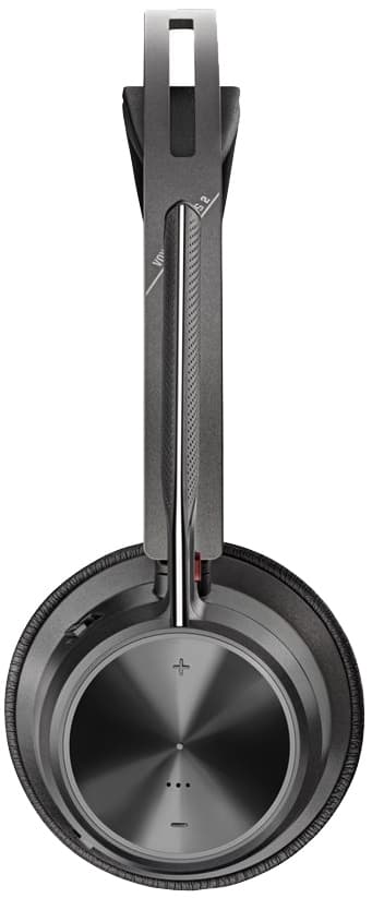 HP Poly Voyager Focus 2 headset USB-A med laddningsstativ