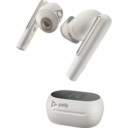 HP Poly Voyager Free 60+ UC-hörlurar USB-C (vit)