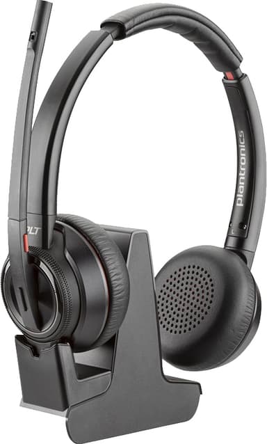 HP Poly Savi 8220-M headset med bas
