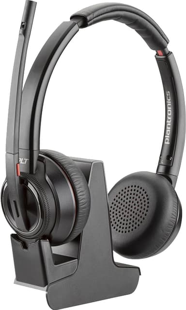 HP Poly Savi 8220 DECT-headset med bas