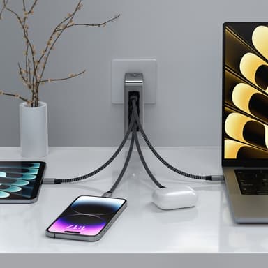Satechi USB-C laddningsstation (grå)
