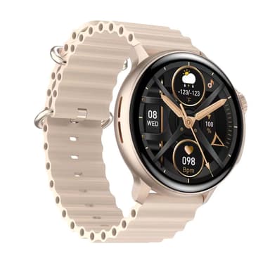 IP67 Vattentät 1,47"" HD Touch Screen Smart Watch Silver