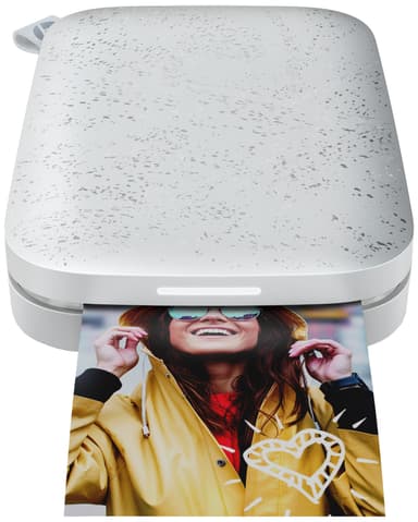 HP Sprocket 200 mobil fotoskrivare (Luna pearl white)