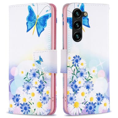 För Samsung Galaxy S24+ Plånbok Fodral Skal Mönster Skydd
