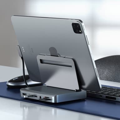 Satechi iPad Pro-hubb för surfplatta (grå)