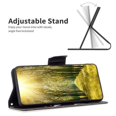 För Samsung Galaxy S24+ Plånbok Fodral Skal Mönster Skydd