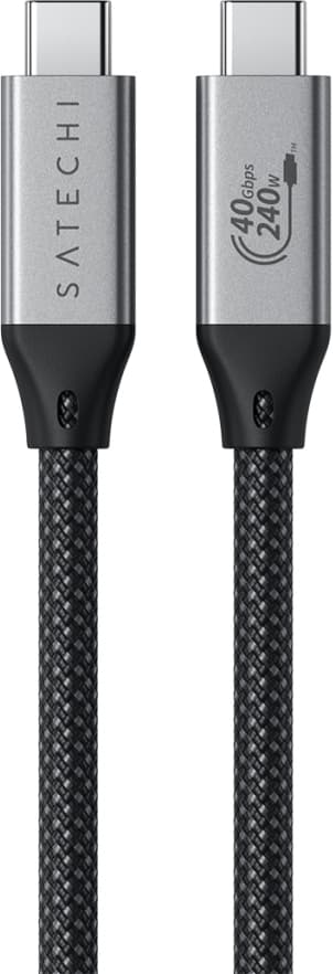 Satechi USB-C 4-kabel 1,2 m (svart)