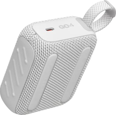 JBL Go 4 bärbar högtalare (vit)
