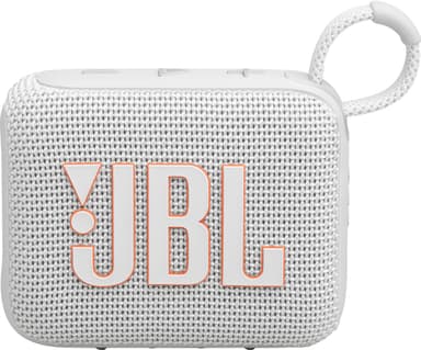 JBL Go 4 bärbar högtalare (vit)