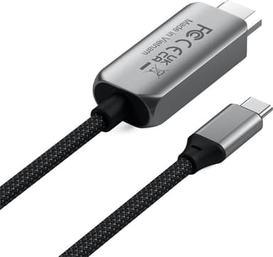 Satechi USB-C till HDMI 2.1-kabel 2 m (svart)