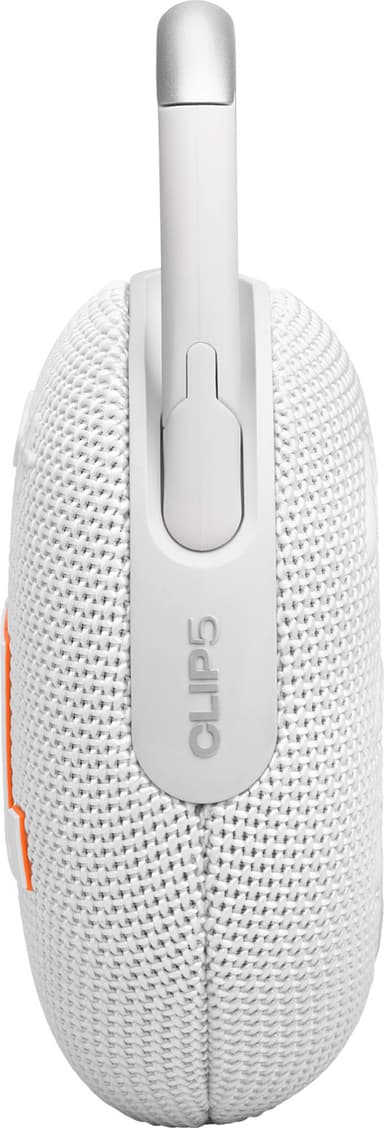 JBL Clip 5 bärbar högtalare (vit)