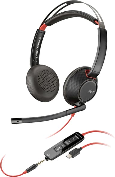 HP Poly Blackwire C5220 headset USB-C
