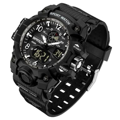 Armbandsklocka Armbandsur Digital vattentät sportklocka etc