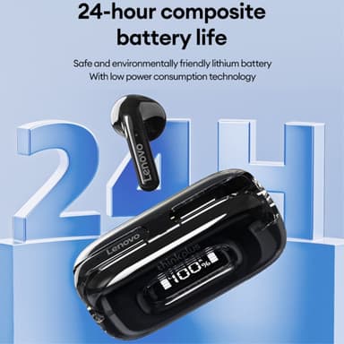 LENOVO Thinkplus X15II trådlösa hörlurar Bluetooth Headset -Grön