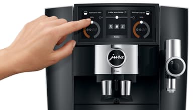 Jura J8 twin Helautomatisk Kaffemaskin 15561 (diamantsvart)