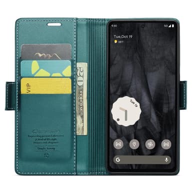 CASEME Plånboksfodral till Pixel 8 Pro - Görn