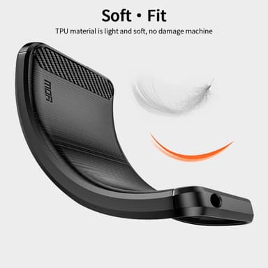 MOFI Motorola Moto G14 Karbon fiber Skal - Svart
